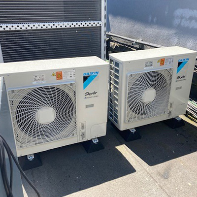 AC units on roof